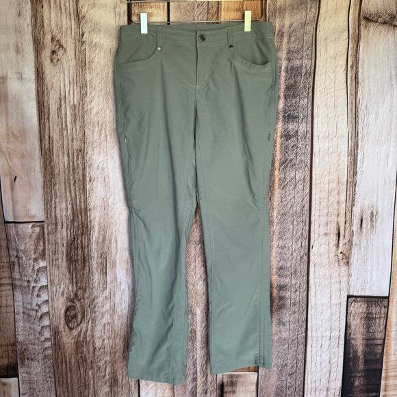 Kuhl Pants Trekr Gray Lightweight Stretch Quick Dry Size 6 Short Hiking Outdoor - Picture 1 of 10